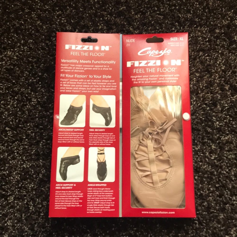 Capezio Jazz Fizzion dance shoes